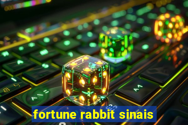 fortune rabbit sinais